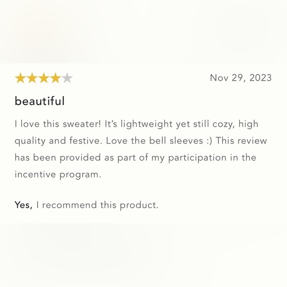 NWT Size L - Maeve Square-Neck Bell-Sleeve Sweater - Picture 9 of 16